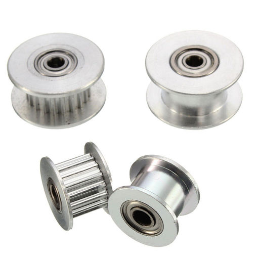 Picture of 16T/20T GT2 Aluminum Timing Pulley With/Without Tooth For DIY 3D Printer
