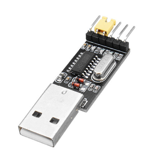 Immagine di CH340 3.3V/5.5V USB To TTL Converter Module CH340G STC SCM Download Module Upgrade Brush Board