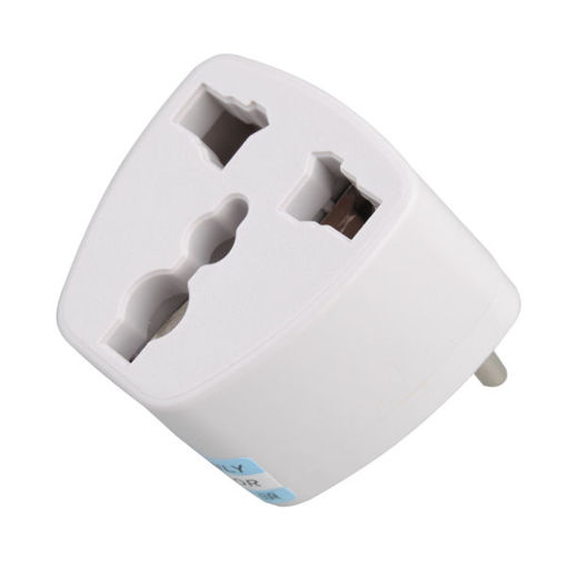 Immagine di Universal AU UK US To EU Power Adapter Converter Wall Plug Socket