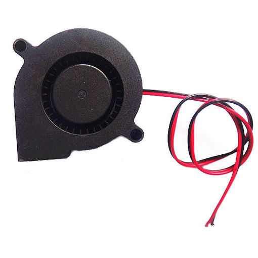 Immagine di 24V DC 0.1A 50mm*50mm*15mm Blow Radial Cooling Fan For 3D Printer