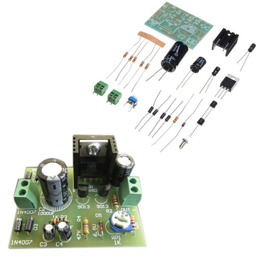 Immagine di DIY D880 Series Transistor Regulator Power Supply Kit Voltage Regulator Module Electronic Component
