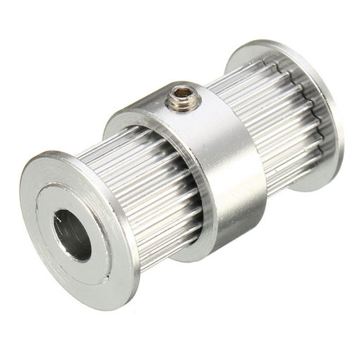 Picture of 20T 5mm Bore 9mm Width GT2 Aluminum Timing Drive Pulley For DIY 3D Printer