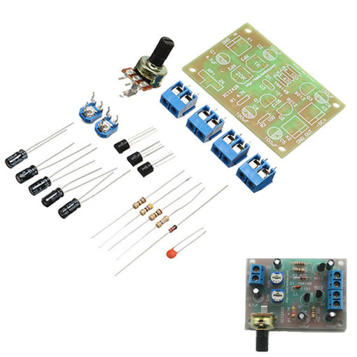 Immagine di DC 3V To 6V DIY OTL Discrete Component Circuit Power Amplifier Kits Electronic Training Kits