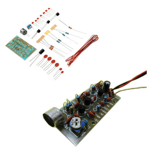 Immagine di DIY 3-Tube Wireless Microphone Kit Wireless Microphone Module Electronic Manufacture Kit