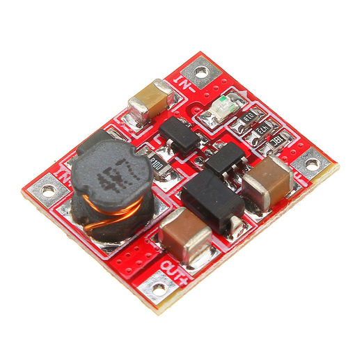 Picture of 3V/3.7V To 5V 1A Lithium Battery Step Up Module Board Mini Mobile Power Boost Charger Module With Undervoltage Indication
