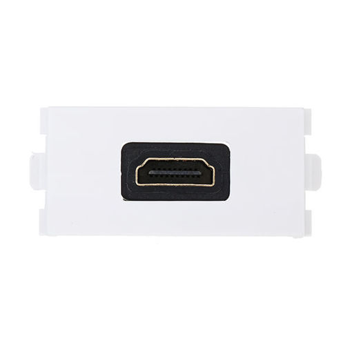 Immagine di HD Female to Female Connector with 90 Degree Angle Side HD Wall plate
