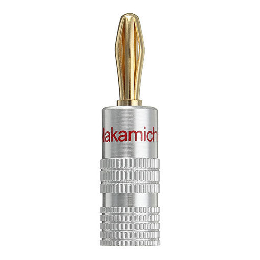 Picture of Nakamichi 4mm Banana Plug For Video 24K Gold Plated Speaker Copper Adapter Audio Connector FLM