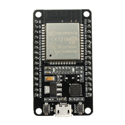 Picture of Geekcreit 30 Pin ESP32 Development Board WiFi+bluetooth Ultra Low Power Consumption Dual Cores ESP-32 ESP-32S Board