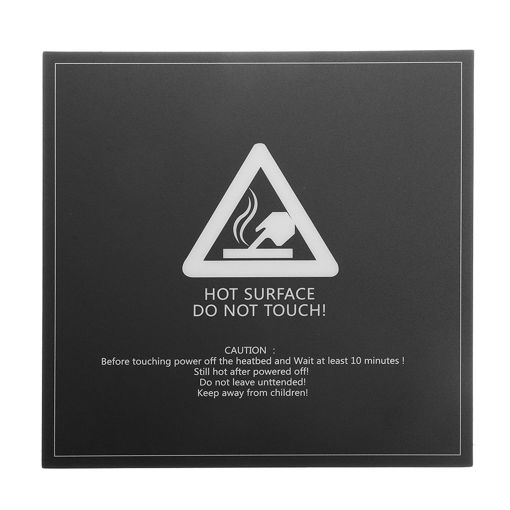 Immagine di 200x200mm Frosted Heated Bed Platform Sticker Sheet For 3D Printer Wanhao i3