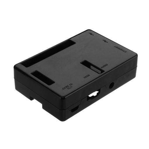 Immagine di Premium Black ABS Exclouse Box Case For Raspberry Pi 3 Model B+ (Plus)