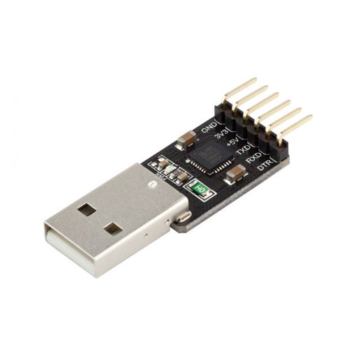 Immagine di 3Pcs RobotDyn USB-TTL UART Serial Adapter CP2102 5V 3.3V USB-A For Arduino