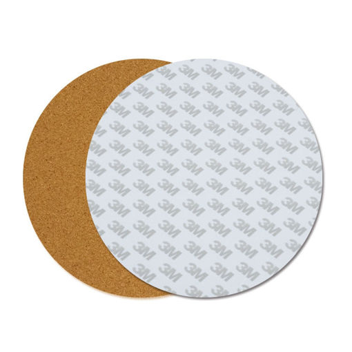 Picture of 300*3mm Round Heated Bed Heating Pad Insulation Cotton With Cork Glue For 3D Printer Reprap Ultimake