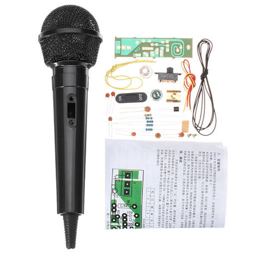 Immagine di DIY FM Wireless Microphone Electronic Kit FM Electronic Production Parts Training
