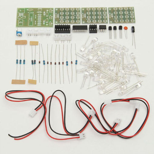 Immagine di DIY CD4017+ne555 Strobe Module Electronics Learning Kit