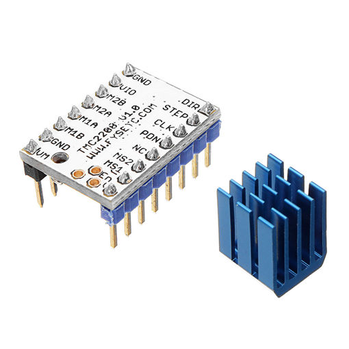Picture of TMC2208 Stepper Motor Driver with AHeatsink DIY Kit for 3D Printer