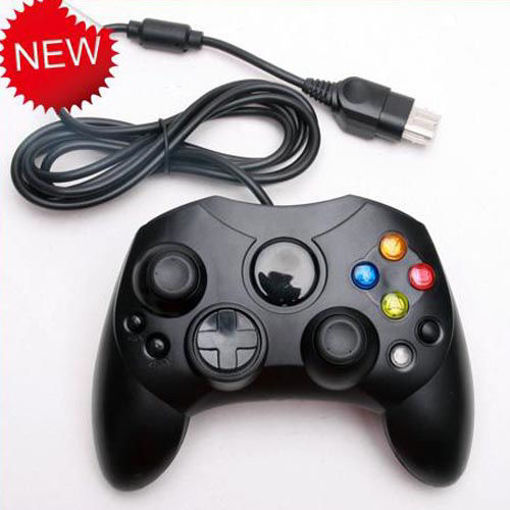 Picture of Black Wired Classic Gamepad Joypad Controller For Xbox Console