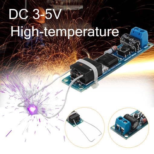 Immagine di DC3-5V 3A Inverter High Pressure Generator Electronic Lighter Module Arc Cigarette Lighter Igniter