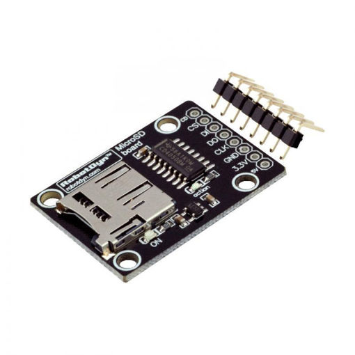 Immagine di 5Pcs RobotDyn Micro SD Card High Speed Module For 3.3V 5V Logic For MicroSD MMC Card