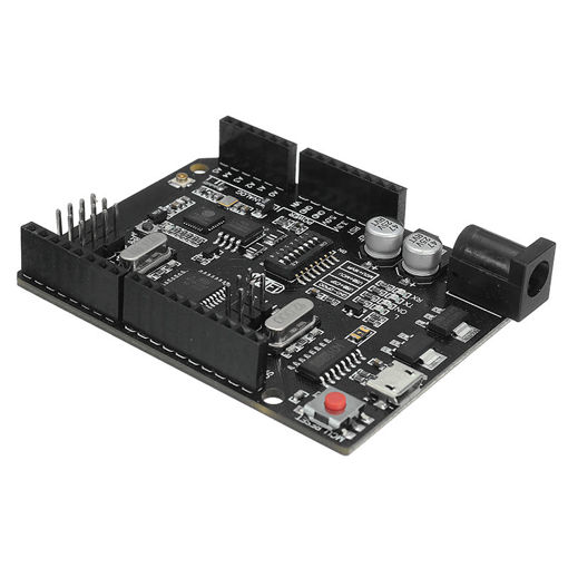 Picture of UNO+WiFi R3 ATmega328P+ESP8266 Module 32Mb Memory USB-TTL CH340G Compatible For Arduino