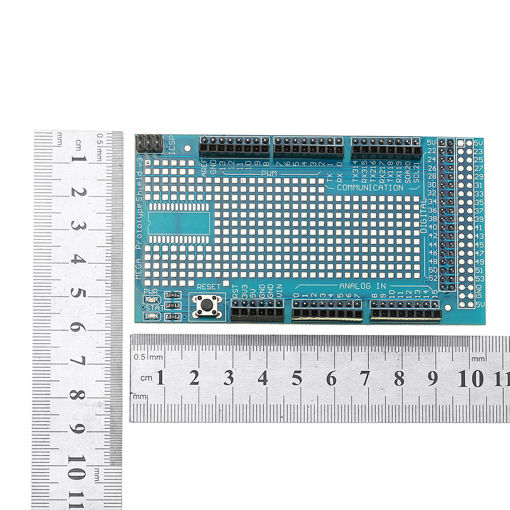 Immagine di 3Pcs Mega2560 1280 Protoshield V3 Expansion Board With Breadboard For Arduino