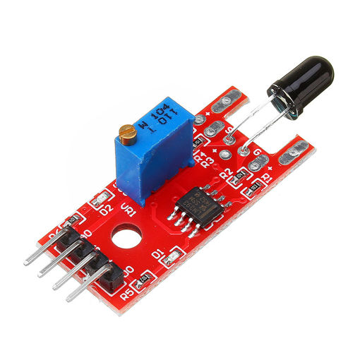 Immagine di 10pcs KY-026 Flame Sensor Module IR Sensor Detector For Temperature Detecting For Arduino