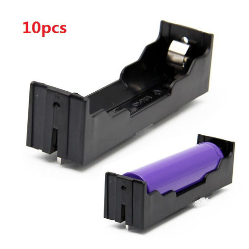 Picture of 10pcs DIY 1-Slot 18650 Battery Holder With Pins