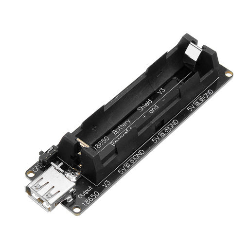 Immagine di 5pcs ESP32S ESP32 0.5A Micro USB Charger Board 18650 Battery Charging Shield  For Arduino Wemos
