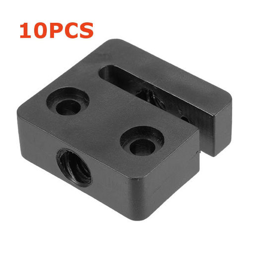 Picture of 10PCS T8 2mm Lead 2mm Pitch T Thread POM Trapezoidal Screw Nut Seat For 3D Printer
