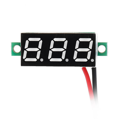 Picture of 10Pcs Geekcreit Green 0.28 Inch 2.6V-30V Mini Digital Volt Meter Voltage Tester Voltmeter
