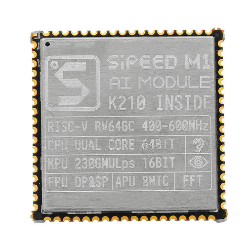 Immagine di Sipeed Maix-1 RISC-V Dual Core 64bit With FPU AI Module Core Board Development Board Mini PC