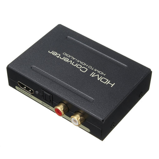 Picture of HD to HD and Optical SPDIF RCA L/R 1080P 5.1CH Audio Extractor Converter