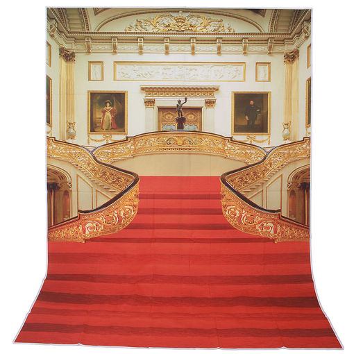 Picture of 1.5x2.1m 5x7ft Golden Palace Vinyl Studio Photo Photography Backdrop Background