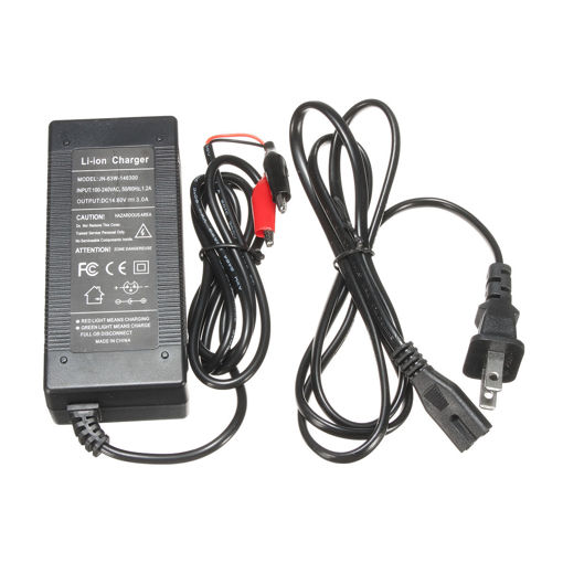 Picture of DC 14.4V 3A Lead Acid Battery Charger for 12V Lead Acid Battery Crocodile Clips AU