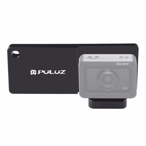 Immagine di PULUZ PU314B Mobile Phone Gimbal Switch Mount Plate Adapter for Sony RX0 Handheld Gimbal Camera