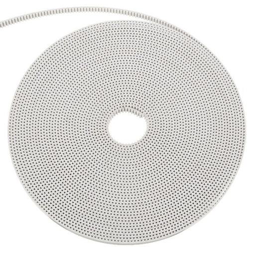 Picture of 10M GT2 2GT Width 6mm White Open Timing Belt For 3D Printer