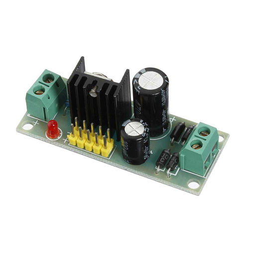 Picture of 10Pcs L7805 LM7805 Three Terminal Voltage Regulator Module For Arduino