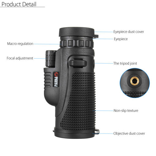 Picture of 40x60 Telephoto Monocular Camera Lens Phone Clip with Tripod