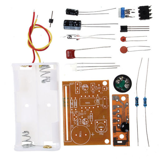 Immagine di 10Pcs DIY Touch Vibration Alarm Kit Electronic Training Teaching