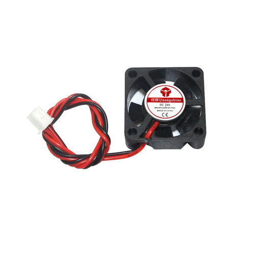 Immagine di 12pcs 24v 30*30*10mm 3010 Cooling Fan with 2 Pin Dupont Wire for 3D Printer Part