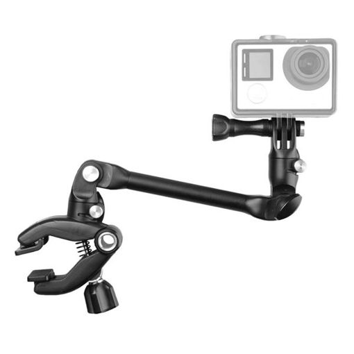 Immagine di Guitar Drum Clips 360 Rotate Music Mount Arm Stand Clamp for Gopro SJCAM Xiaomi Yi Action Camera