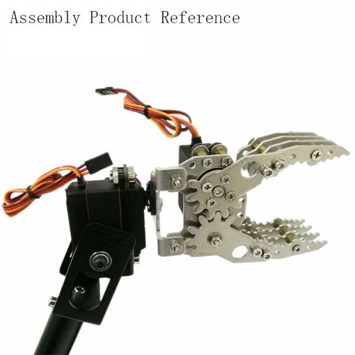 Immagine di Aluminum DIY Mechanical Robot Arm Claw For 6DOF 8 Degrees of Freedom Mechanical Robot Arm