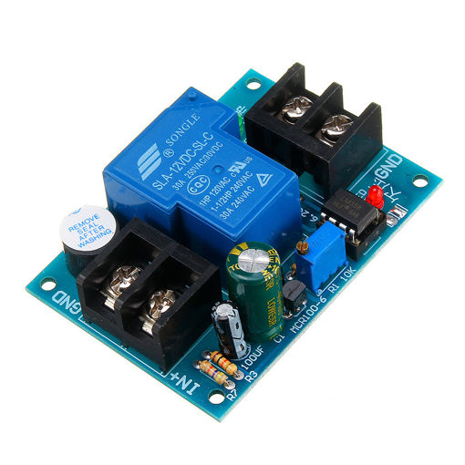 Immagine di 3pcs Universal 12V Battery Anti-discharge Controller with Delay Anti-over-discharge Protection Board Low Voltage Undervoltage Protection