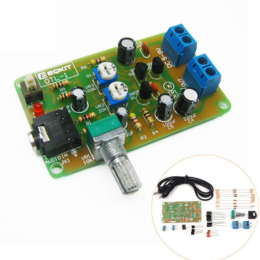 Immagine di 10pcs EQKIT OTL-1 Power Amplifier Circuit DIY Kit High Sensitivity OTL Discrete Component Amplifier Kit