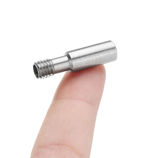 Immagine di 10pcs Creality 3D 28mm Stainless Steel Extruder Nozzle All Pass Throat For 3D Printer
