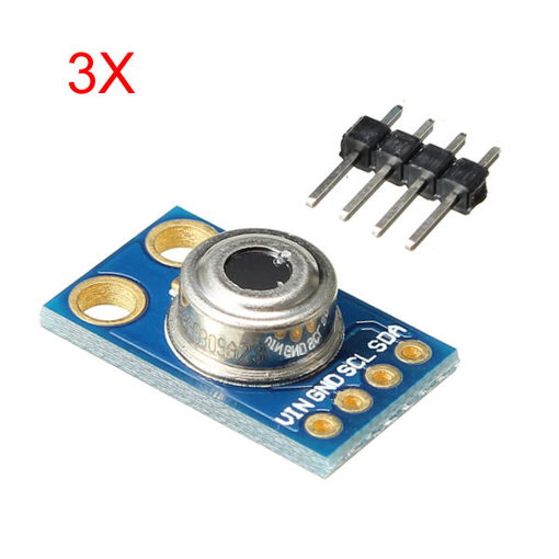 Picture of 3Pcs MLX90614ESF AAA Non Contact Human Body Infrared IR Temperature Sensor Module