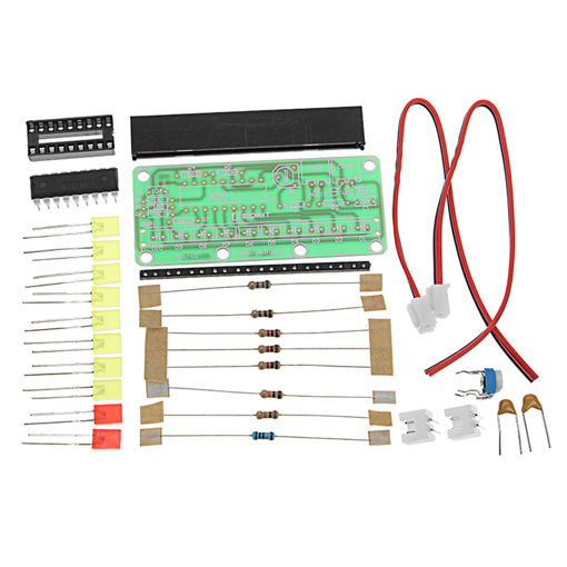 Immagine di 10pcs LM3915 Level Indicator Kit DC9V-12V DIY Electronic Production Module Kit
