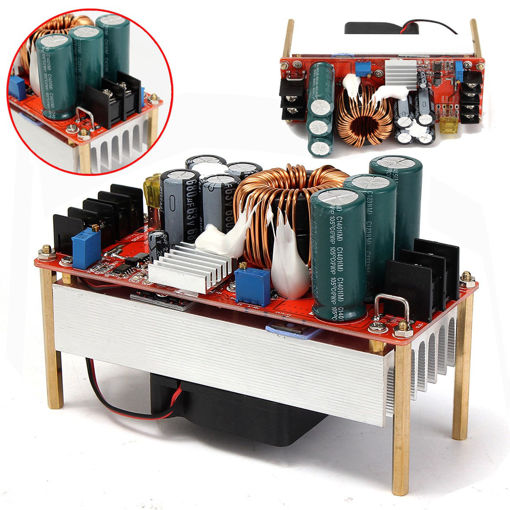 Picture of DC10-60V 30A 1500W To 12-90V Boost Converter Step Up Power Supply Module