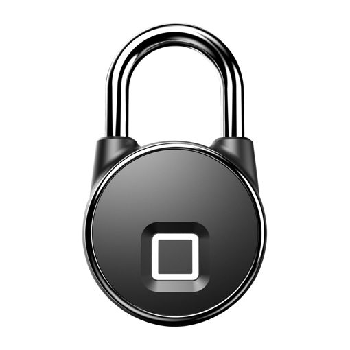 Immagine di P22 Anti Theft Luggage Fingerprint Waterproof Electronic Smart Lock Security Padlock Door Lock Luggage Case Lock