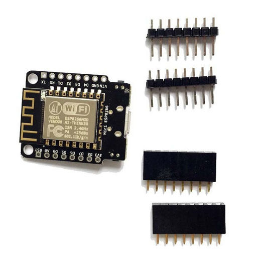 Immagine di 5Pcs Geekcreit Mini NodeMCU ESP8266 WIFI Development Board Based On ESP-12F