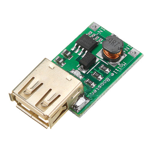 Picture of 10pcs 1.2A DC2V To DC 5V DC-DC Boost Module Current Mobile Power Step Up Module